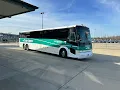Massport Logan Express On Board MCI D4500CT On The Woburn Bus Route To BOS Logan 2023