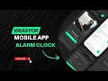 Alarm Clock Mobile Application using Flutter