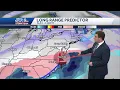 Snow timeline for South-Central Pa Long-range hour-by-hour projections