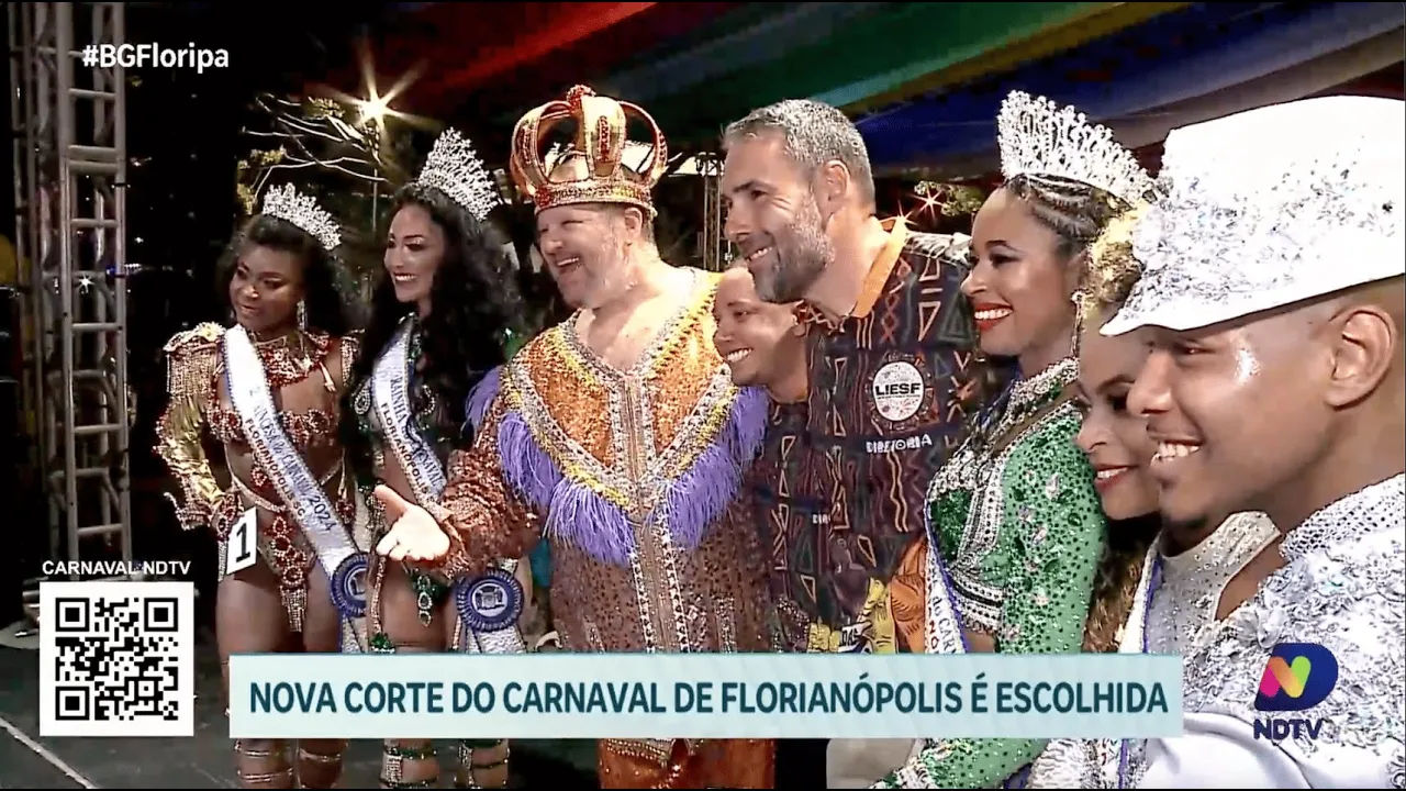 Conheça a nova corte do Carnaval 2024 de Florianópolis