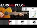 Creep - Radiohead EASY GUITAR LESSON Scrolling Chords