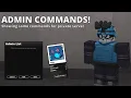 Admin commands Kaiju Paradise Roblox