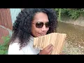 Lagu KUMA TITIPLAM alat musik tiup dari bambu alias PAN FLUTE... buatan ULAHAHAN