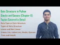Data Structure Class 12 Computer Science with Python 34