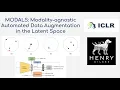 MODALS Modality-agnostic Automated Data Augmentation in the Latent Space