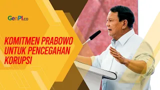Prabowo Bicara Pencegahan Korupsi: Naikkan Gaji Hakim dan Pejabat