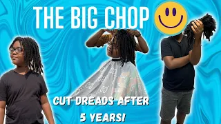 my son cut off his dreads after 5 years 