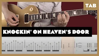 guns n roses knockin on heavens door guitar tab lesson cover tutorial