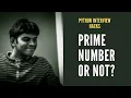 Python - Interview Question