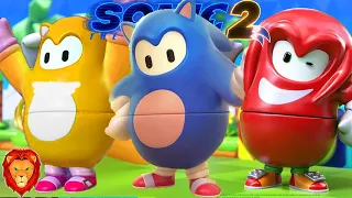 TEAM SONIC 2 LA PELICULA EN FALL GUYS *MUY DIVERTIDO* ???????? | FALL GUYS EN ESPAÑOL LEON PICARON