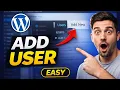 How to Add User in WordPress Website WordPress User Roles 2026