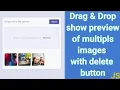 Drag Drop Multiple images Source code WT