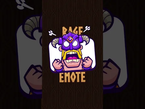Rage Emote NOW in the Supercell Store 😤
