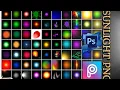 Sun Lights colour ball Png lights For Banners editing Download Free
