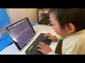 monkeytype - train my 4 year old kid typing