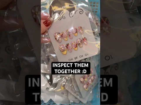 Time for inspection 👀 #nails #pressonnails  #smallbusiness