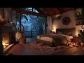 Rainforest Rain Sounds for Sleeping or Relaxing | Sleeping in Bedroom with Rainstorm 8 Hours