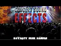 Concert Sound Effects / Stage Applause / Screaming / Shouting / Stadium Crowds / Royalty Free Sample