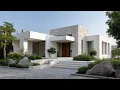 Modern Minimalist House with Timeless Geometry A Balance of Light Space and Simplicity