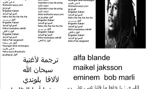 ترجمة لأغنيةللشاب ألفا بلوندي عفوا أيها الظابط حمل الوثائق احسن سبحان الله بكل هدوء وإحترام 