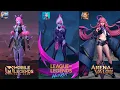 Download Lagu LOL WR VS MLBB VS AOV / Lol Wild Rift Vs Mobile Legends Vs Arena Of Valor/ Compare physical hero