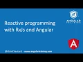Webinar - Reactive programming with Angular