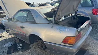 1991 Mercedes-Benz R129 500SL at Junkyard