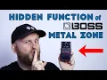 Lagu Hidden Function of Metal Zone – Boss MT-2 Secret Option