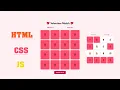 Create a Valentines Memory Match Game HTML CSS JavaScript Be my Partner
