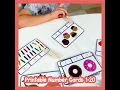 Printable Number Cards - 1-20