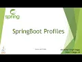 How to use Profiles in SpringBoot Applications SpringBoot Tutorial Part 4