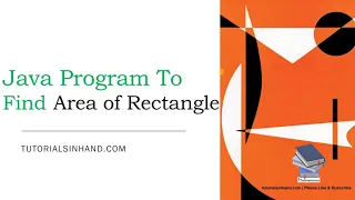 Java program to find area of rectangle