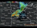 Radar loop of severe thunderstorms on June 17 2016