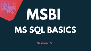 MicroSoft SQL Data Types Commands Constraints Joins Tutorials MS SQL Basics Tutorial
