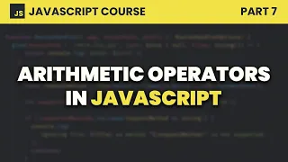 Arithmetic Operators JavaScript for Beginners