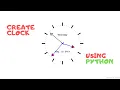 DDSRY - Python Graphic Project How to Create Clock GUI using Python Python Graphics-DDSRY