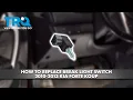 How to Replace Brake Light Switch 2010-2013 Kia Forte Koup