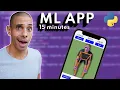 I tried to build a Machine Learning Python App in 15 Minutes Coding Challenge