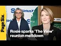 Rosie O Donnell s The View reunion comments spark alumni meltdown over invites