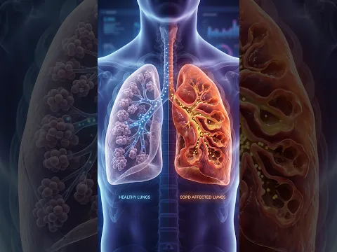 COPD Explained: What Really Happens Inside Your Lungs 🫁 | 3D Medical Animation