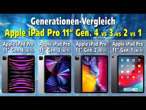 Download MP3 Generationenvergleich Apple iPad Pro 11\