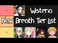MY NEW BREATHING TIER LIST IN WISTERIA THE BEST BREATHINGS IN WISTERIA ROBLOX