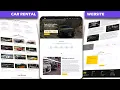CAR RENTAL WEBSITE DESIGN USING HTML CSS JAVASCRIPT