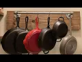 Make It Monday-Cookware Storage Iron Pan Hanging Rack
