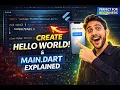 Flutter Hello World main dart File Explained for Beginners 2026