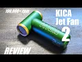 REVIEW: KiCA JetFan 2 - Ultra Powerful Mini Handheld Fan \u0026 Vacuum! 100,000+ RPM | Metal Design