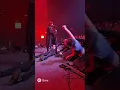 Lagu BASSIST FALLS OFF STAGE! 🤣 (Gothic Rock Show Chaos) #shorts