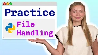 Practice Problems Python File Handling - Visually Explained