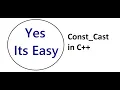 Const - Cast in C With Code Example