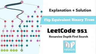 LeetCode 951 Flip Equivalent Binary Trees OpHaxor Solution